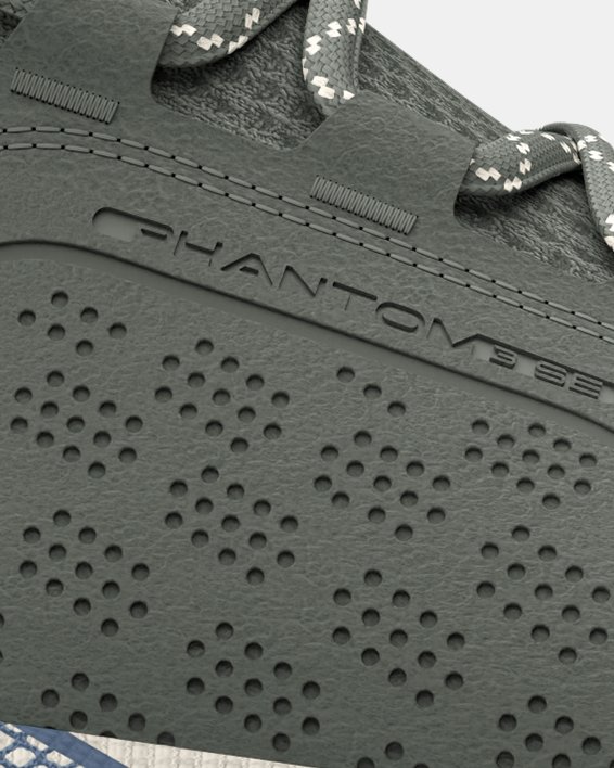 Chaussure de course UA HOVR™ Phantom 3 SE Suede pour homme, Green, pdpMainDesktop image number 0