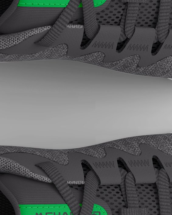 男士UA Charged Impulse 3 Knit跑鞋 in Gray image number 2