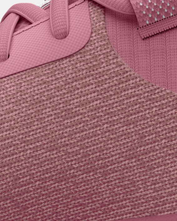 女士UA Charged Revitalize跑鞋 in Pink image number 1