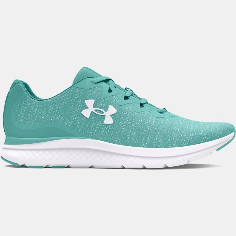 Women's Under Armour Charged Impulse 3 Knit Running Shoes Radial Turquoise / Radial Turquoise / White 43