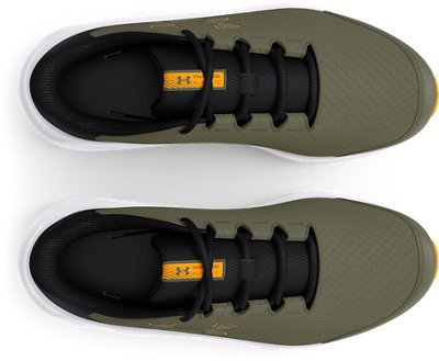 Boys Grade School UA Charged Pursuit 3 Big Logo Running Shoes