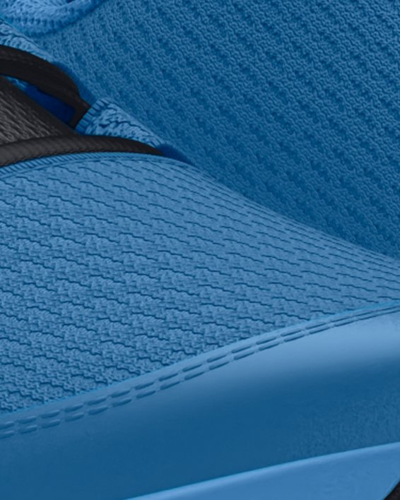 Zapatillas de running UA Charged Pursuit 3 Big Logo para niña (5-11 años), Blue, pdpMainDesktop image number 3