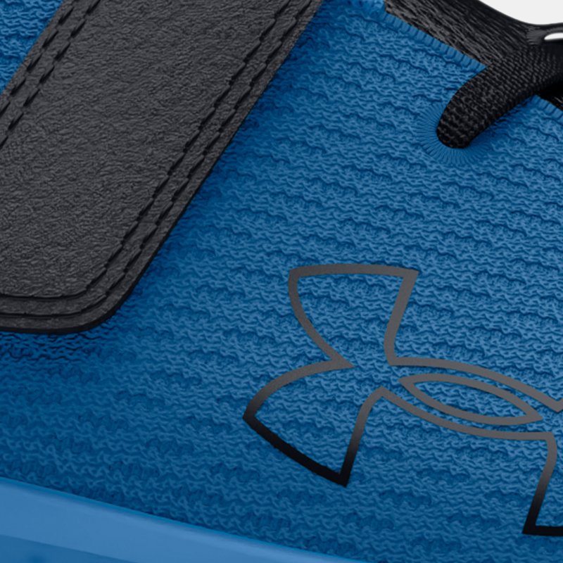 Zapatillas de running Under Armour Pursuit 3 AC Big Logo para niño (2-5 años) Photon Azul / Viral Azul / Negro 31