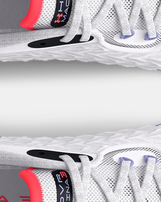 女士UA HOVR™ Machina 3 Clone跑鞋 in White image number 2