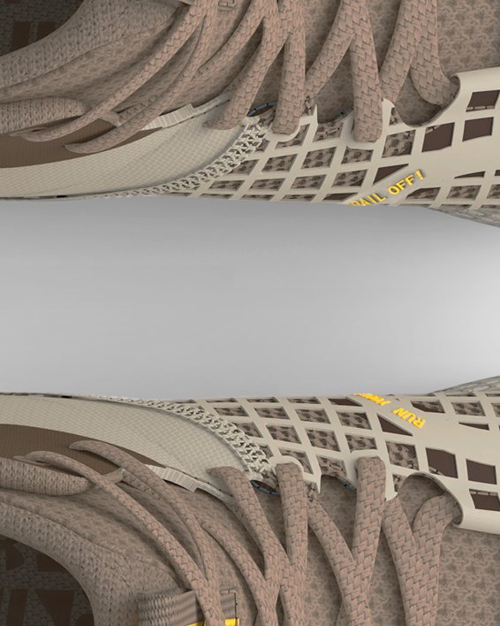 Chaussure de randonnée imperméable UA HOVR™ Ridge Trek pour homme, Brown, pdpMainDesktop image number 2