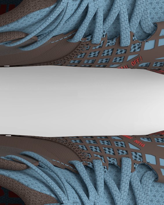 Chaussure de randonnée imperméable UA HOVR™ Ridge Trek pour homme, Blue, pdpMainDesktop image number 2