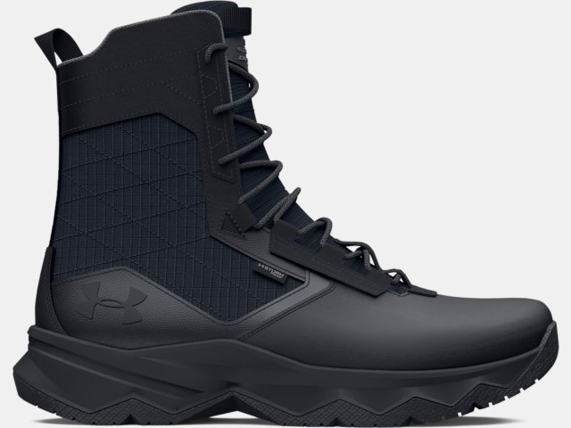 Under Armour Men's UA Charged Raider Mid Leather Waterproof Tactical B –