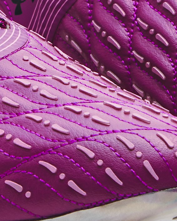 Tenis de fútbol UA Magnetico Elite 3 FG para hombre, Purple, pdpMainDesktop image number 5