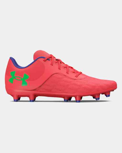 Chaussures de soccer à crampons UA Magnetico Select 3.0 FG Jr. pour garçons