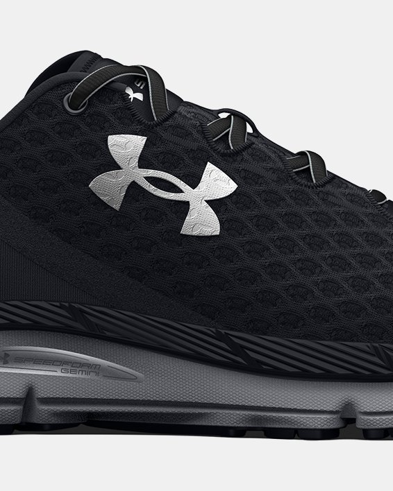 Unisex UA SpeedForm® Gemini Running Shoes, Black, pdpMainDesktop image number 0