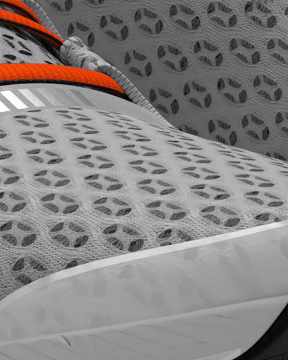 Unisex UA SpeedForm® Gemini Running Shoes, Gray, pdpMainDesktop image number 3