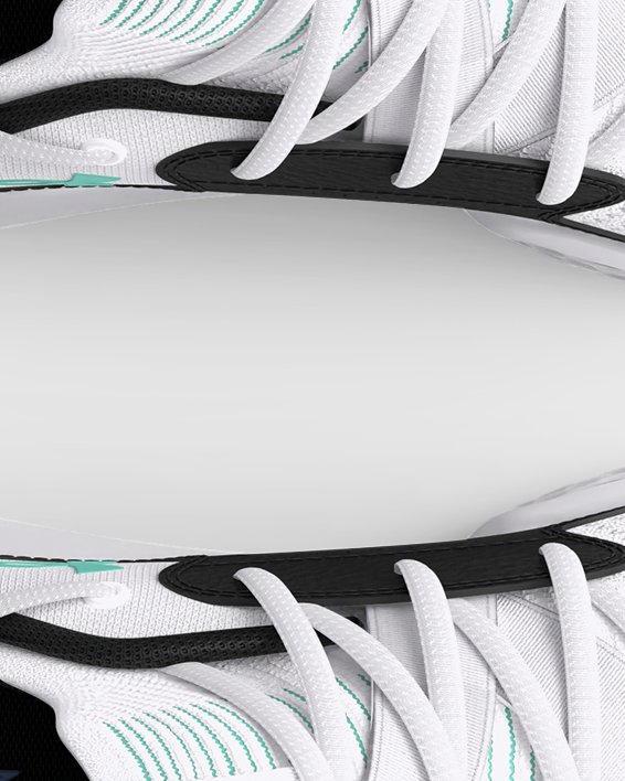 Unisex UA Flow FUTR X 3 'Start Of Season' Basketball Shoes in White image number 2
