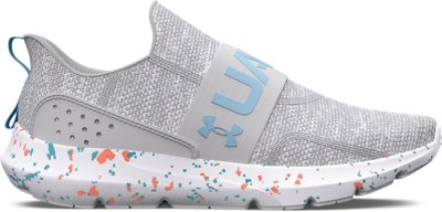 Women's UA Surge 3 Slip Paint Splatter Running Shoes image number 0