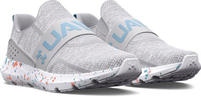 Women's UA Surge 3 Slip Paint Splatter Running Shoes image number 3