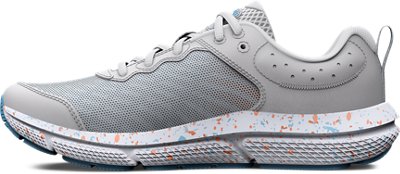 Girls' Grade School UA Assert 10 Paint Splatter Running Shoes Under