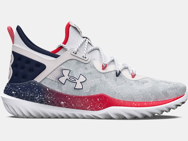 Men's UA Harper 8 Turf USA Baseball Shoes