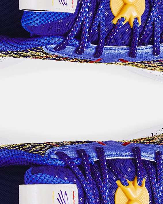 Zapatillas de baloncesto Curry Flow 10 Dub Nation unisex, Blue, pdpMainDesktop image number 2