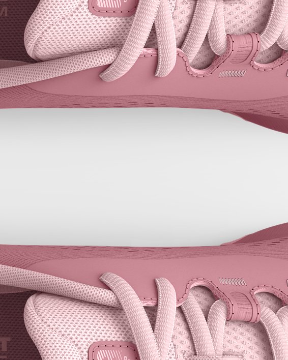 Tenis para correr UA Rogue 4 para mujer, Pink, pdpMainDesktop image number 2