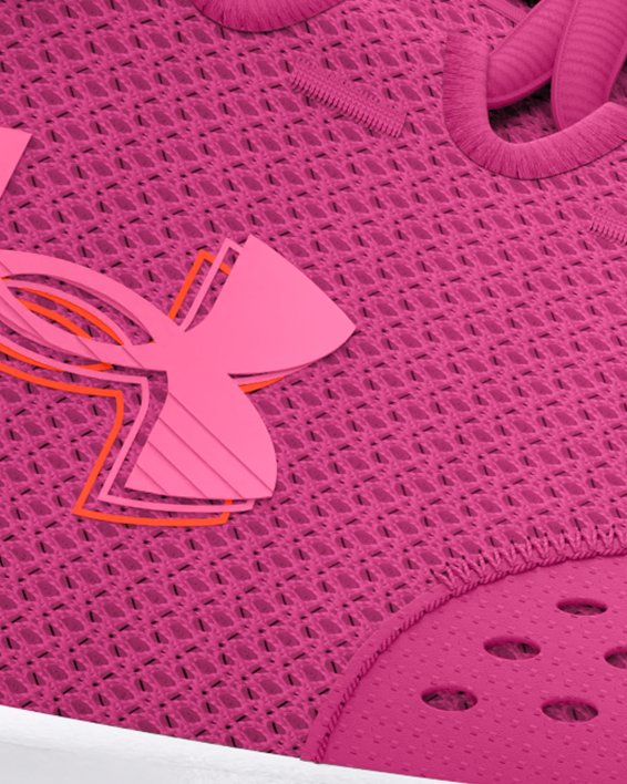 Women's UA Surge 4 Running Shoes in Pink image number 0
