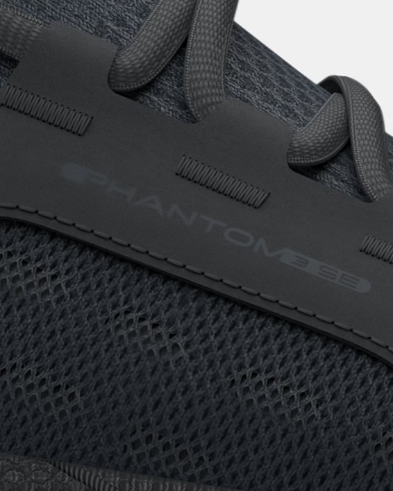 Grade School UA HOVR™ Phantom 3 SE Running Shoes, Black, pdpMainDesktop image number 0