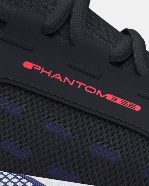 學齡兒童UA HOVR™ Phantom 3 SE跑鞋 in Black image number 0