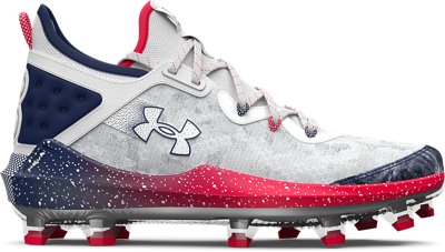 Under Armour Men's UA Harper 8 Elite TPU USA Baseball Cleats. 6
