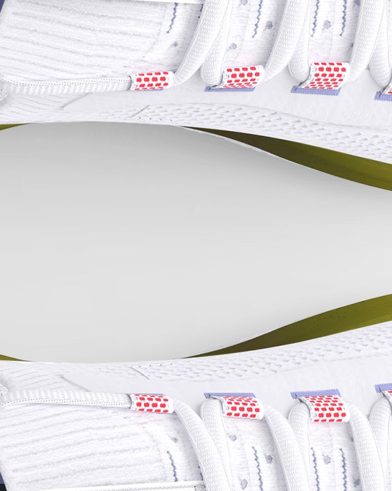 Tenis de Entrenamiento UA Flow Dynamic Printed para Mujer, White, pdpMainDesktop image number 2