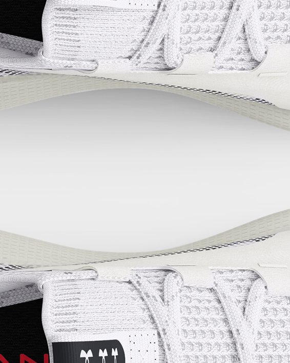 中性UA HOVR™ Phantom 3 SE跑鞋 in White image number 2