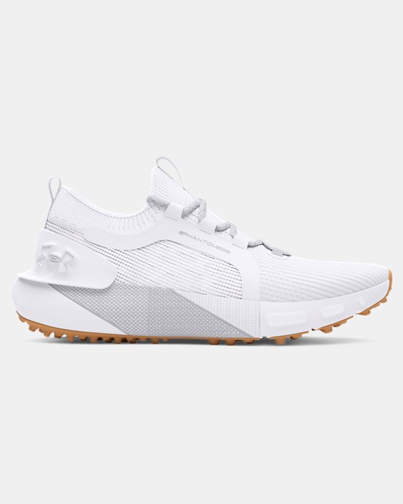 Under Armour Ladies Phantom Golf Shoes - White/White Clay Under Armour Ladies Phantom Golf Shoes - White/White Clay