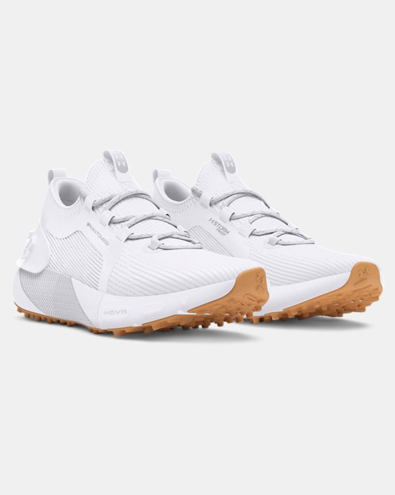 Under Armour Ladies Phantom Golf Shoes - White/White Clay Under Armour Ladies Phantom Golf Shoes - White/White Clay