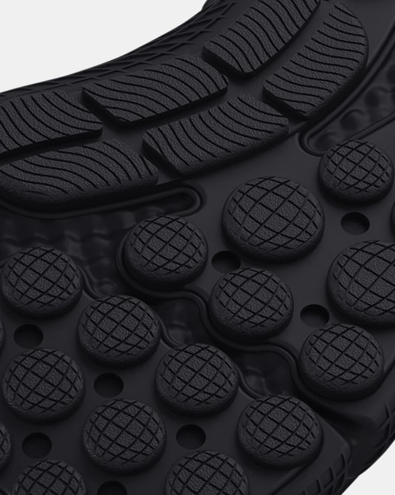 Boys' Grade School UA Assert 10 Uniform Synthetic Running Shoes, Black, pdpMainDesktop image number 4