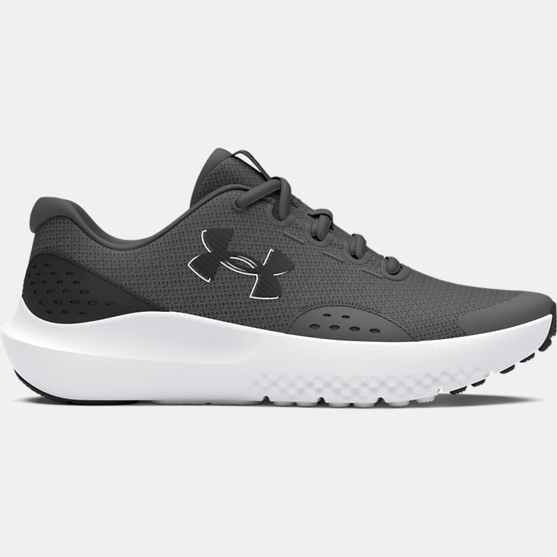 Boys' Grade School Under Armour Surge 4 Running Shoes Castlerock / Anthracite / Anthracite 40