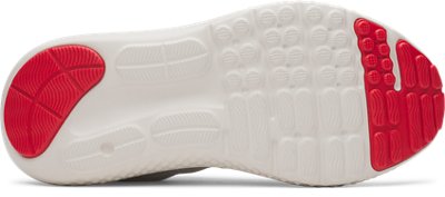 Boy's Surge 4 Running Shoes - White, 3.5, Under Armour