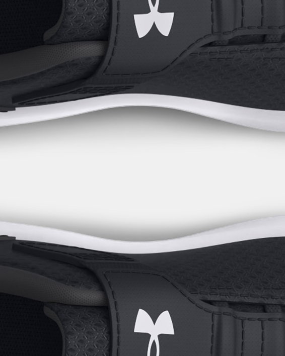 Chłopięce buty do biegania Infant UA Surge 4 AC, Black, pdpMainDesktop image number 2