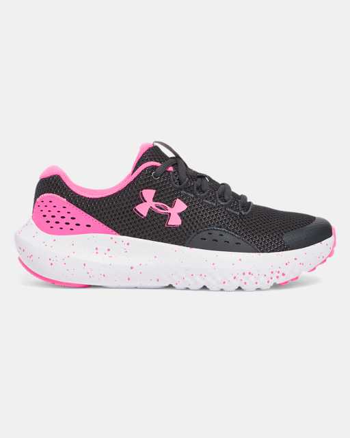 Chaussure de course Grade School UA Surge 4 pour fille Chaussure de course Grade School UA Surge 4 pour fille