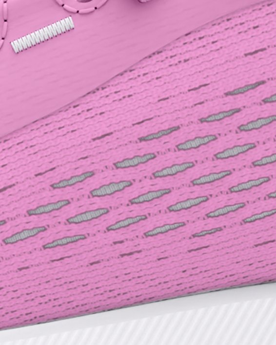 Girls' Pre-School UA Rogue 4 AL Running Shoes, Pink, pdpMainDesktop image number 1