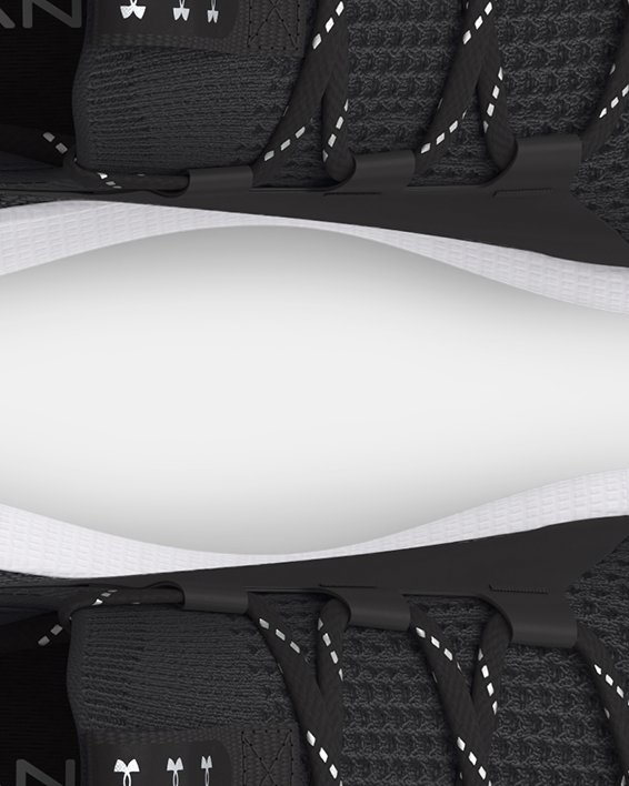 Unisex UA HOVR™ Phantom 3 SE Reflect Running Shoes, Black, pdpMainDesktop image number 2