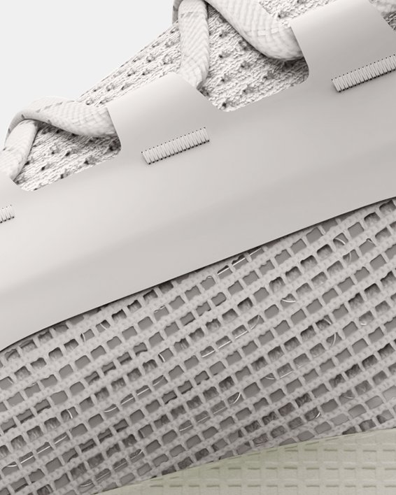 Unisex UA HOVR™ Phantom 3 SE Reflect Running Shoes in White image number 1