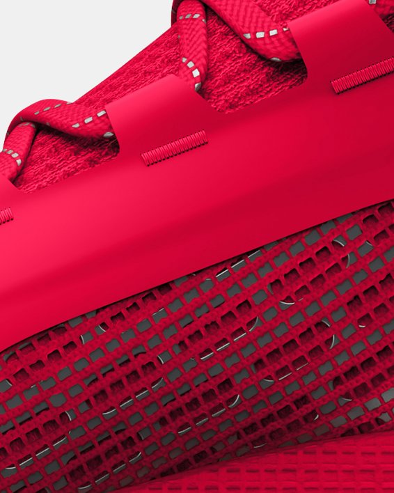 Unisex UA HOVR™ Phantom 3 SE Reflect Running Shoes in Red image number 1
