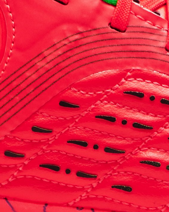 Women's UA Magnetico Elite 3 FG Football Boots, Red, pdpMainDesktop image number 0