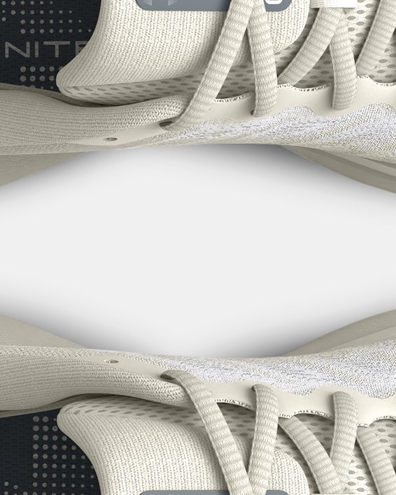 Men's UA Infinite Pro Breeze Running Shoes in White image number 2