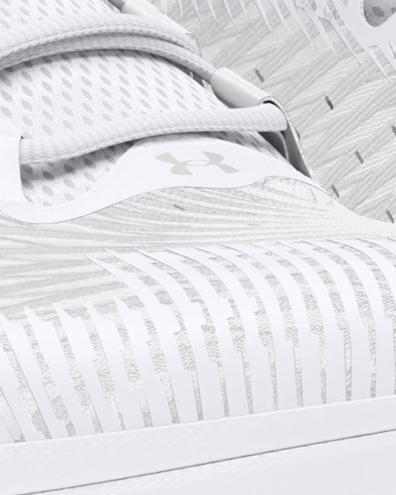 Men's UA Infinite Pro Running Shoes, White, pdpMainDesktop image number 3