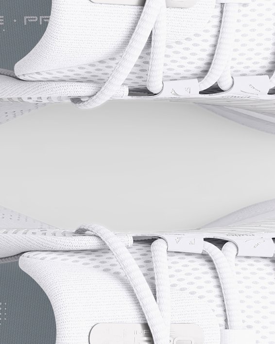 Men's UA Infinite Pro Running Shoes in White image number 2