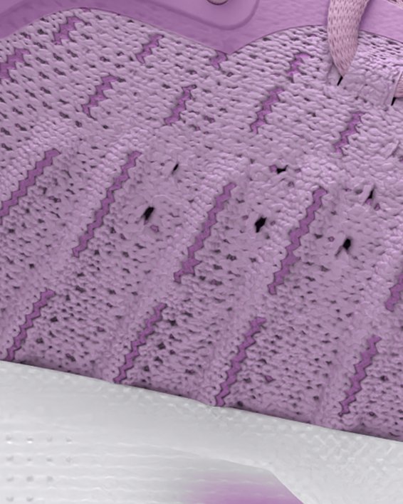 Chaussure de course UA Infinite Elite pour femme, Purple, pdpMainDesktop image number 6