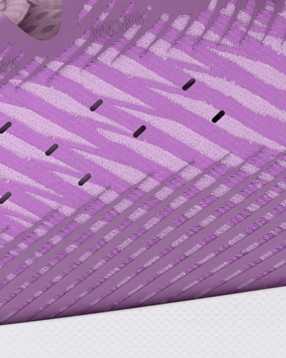 Chaussure de course UA Infinite Pro pour femme, Purple, pdpMainDesktop image number 1