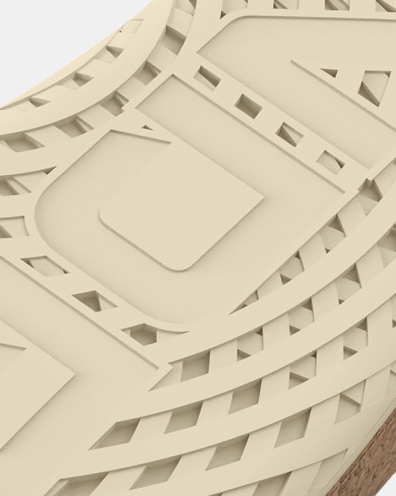 Unisex UA Ignite Select Cork Slides in Brown image number 4