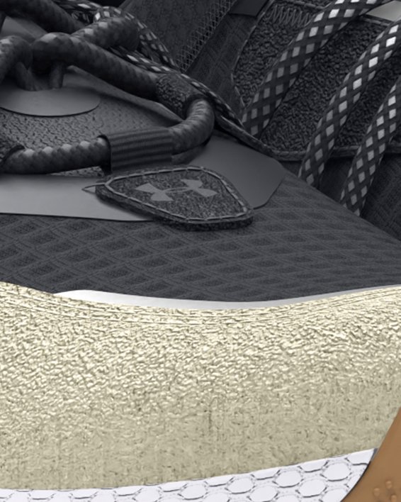 Unisex UA Fat Tire Venture Pro Shoes in Black image number 3