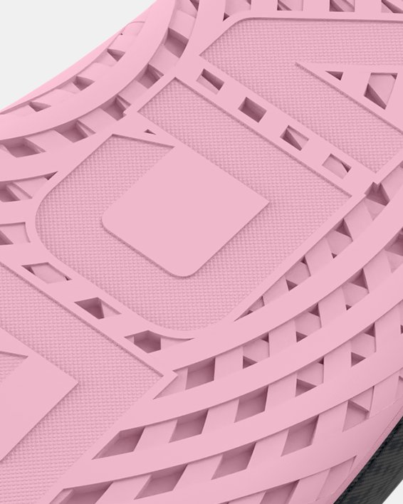 รองเท้าแตะ UA Ignite Select Graphic สำหรับผู้หญิง in Pink image number 4