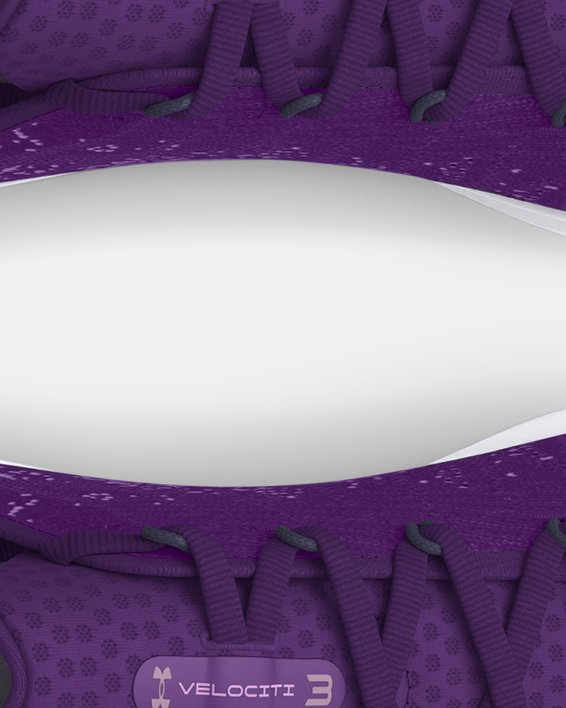女士UA Velociti 3 International Women's Day跑鞋 in Purple image number 2