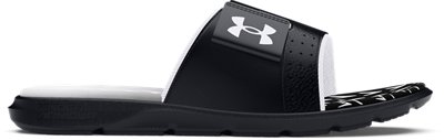 Hot white under armour flip flops 2025